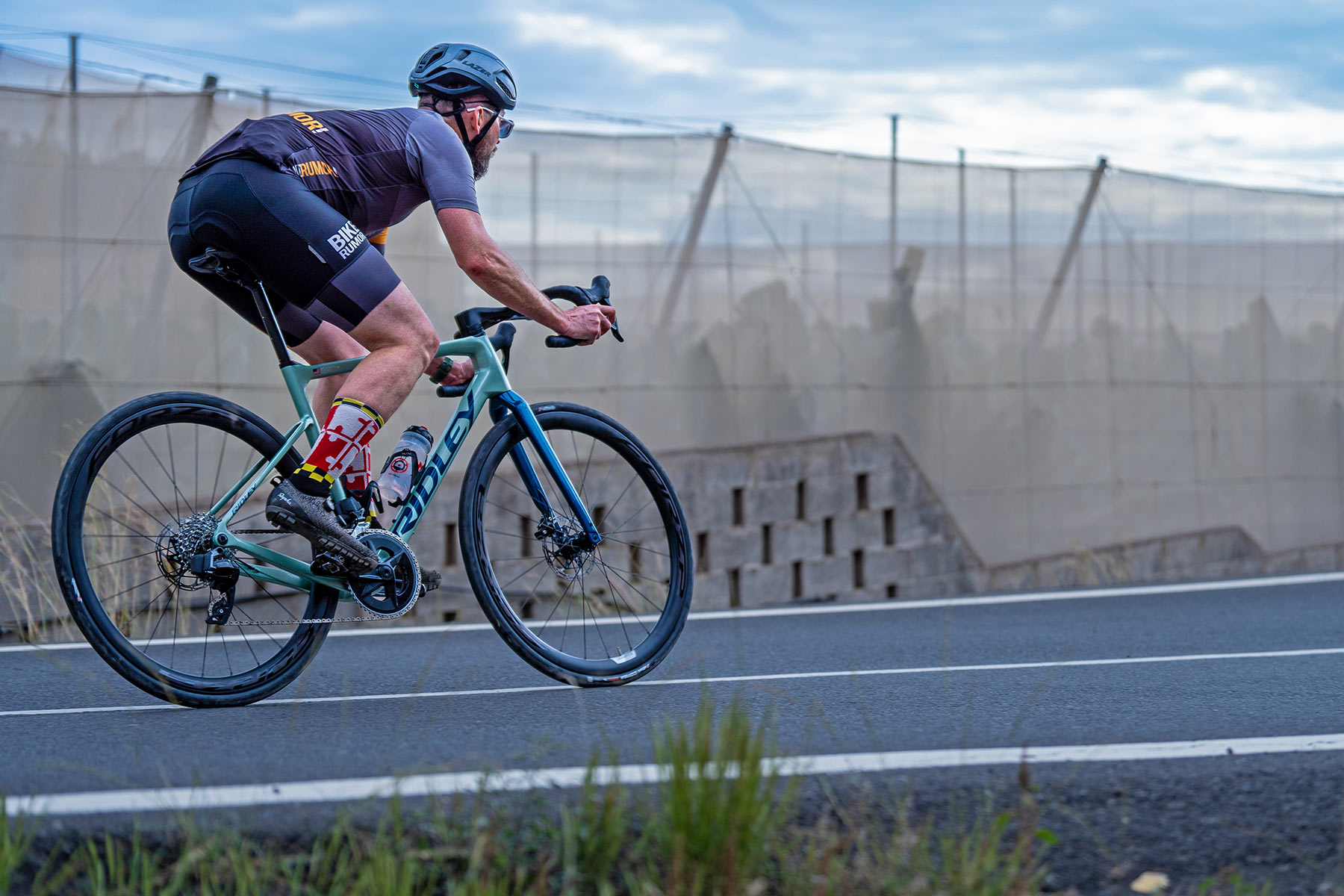 2023 Ridley Grifn Carbon All-Road, recensione di una bici da corsa, giro su strada