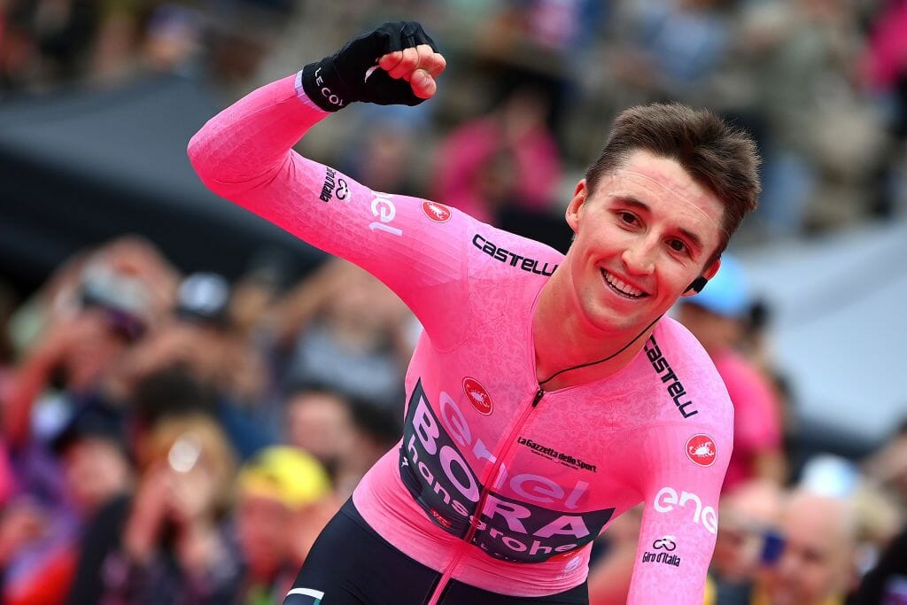 Australian cyclist Jai Hindley claims victory at the 2022 Giro d