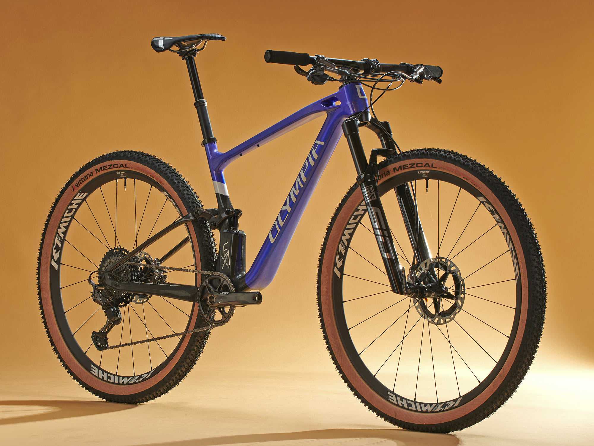 2023 Olympia F1-X ammortizzatore semi-integrato nascosto 100mm XC mountain bike, ang;ed