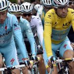 Lieuwe Westra and Vincenzo Nibali on the 2014 Tour de France