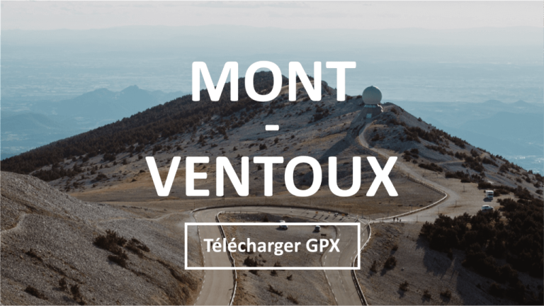 Profilo di ascensione del Mont Ventoux dai 3 versanti