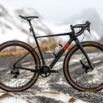 lauf siegla gravel bike with massive tire clearance and comfortable frame compliance