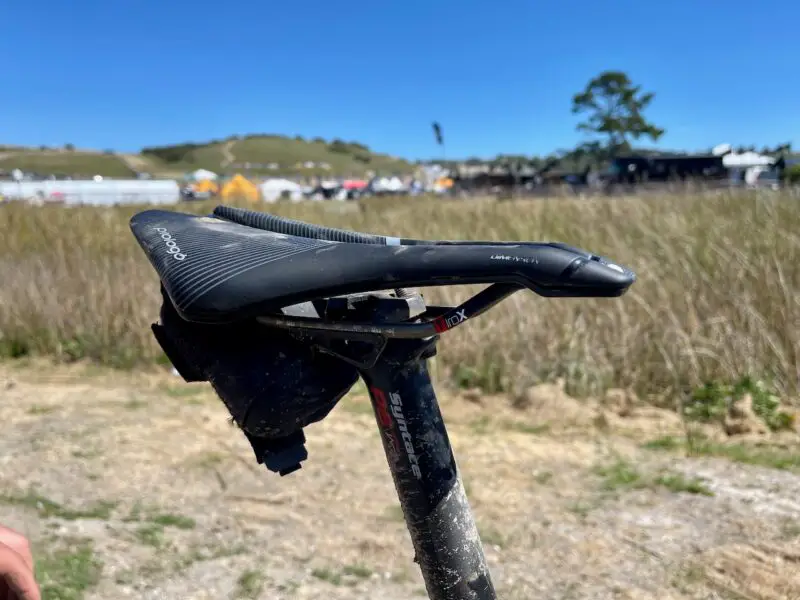 Pro Bike Check - Keegan Swensons Santa Cruz Blur con reggisella Prototype RockShox SID