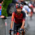Egan Bernal completes stage 1 of the 2023 Critérium du Dauphiné