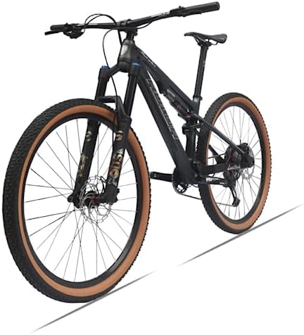 Mountain bike fuoristrada TCRAZY 29″ in carbonio, doppia sospensione – max 60 caratteri