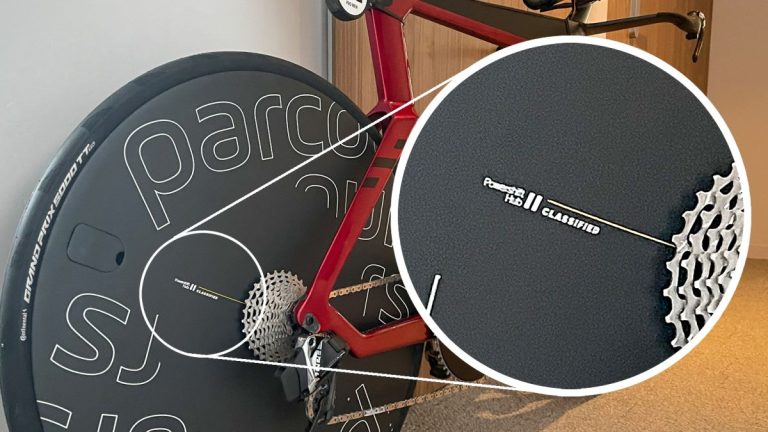 Presentazione ufficiale della ruota posteriore a disco Powershift Parcours, ideale per il triathlon e il cronometro