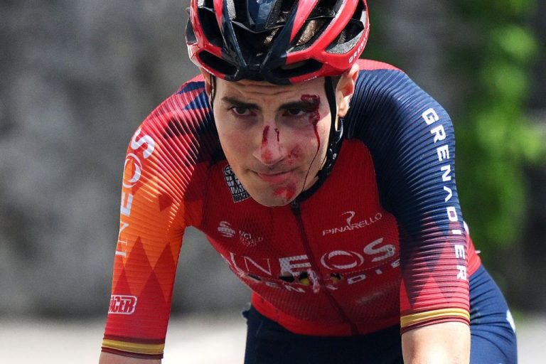 Carlos Rodriguez si batte contro gli infortuni da incidente e si piazza al quinto posto assoluto al Tour de France