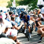 Thibaut Pinot on the attack on his home roads