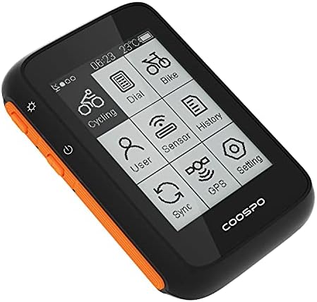 COOSPO Ciclocomputer GPS Wireless Bluetooth 5.0 e ANT+ Impermeabile