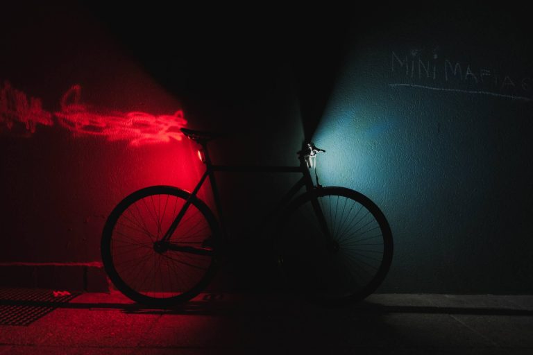 Le luci lampeggianti sono consentite sulla bici?
