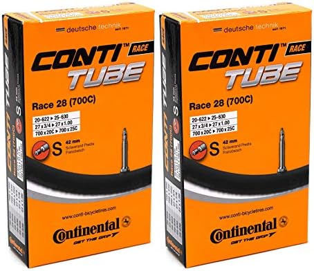 Continental Race 28, Tubo Interno Unisex-Adult, Nero