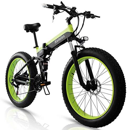 KETELES E-bike Pieghevole Unisex con Batteria Removibile