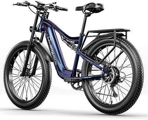 VOZCVOX Bici Elettrica MX03 con Batteria 48V17.5AH per Adulti