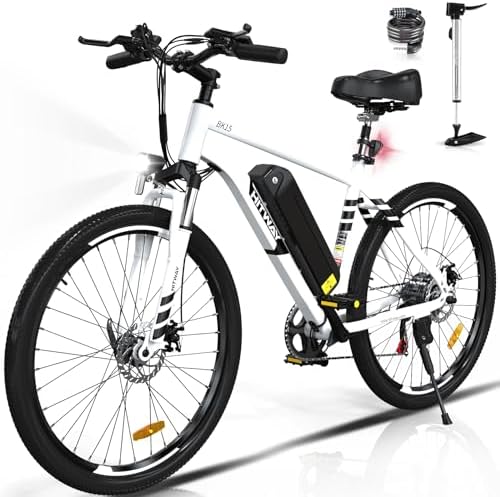 HITWAY E-Bike per Adulti con Batteria Rimovibile 36V/48V