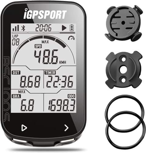 IGPSPORT iGS10S GPS Bici con Funzioni ANT+ e Monitor Cardiaco