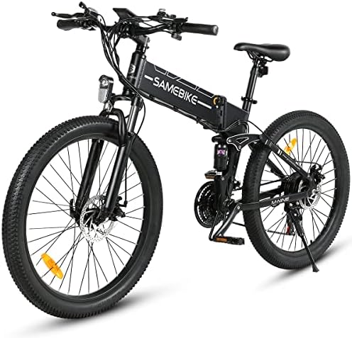 Samebike E-bike Unisex con Pedalata Assistita e Batteria Rimovibile
