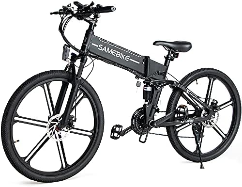 Samebike LO26-II Bicicletta Elettrica Pieghevole con Display LCD
